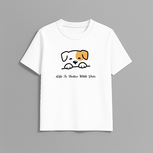 Life Is Better With Pets – Pure Joy T-Shirt | Forestyle