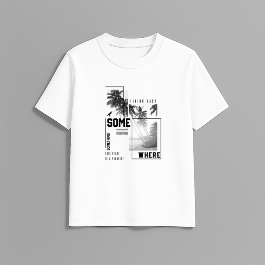 Somewhere Is a Paradise – Living Easy T-Shirt | Forestyle
