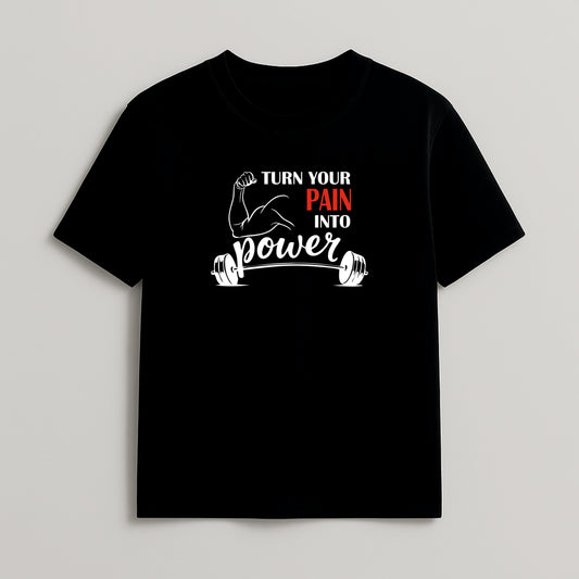 PAIN - POWER - Premium Cotton T-shirt